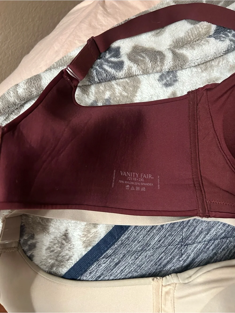 Set Of 2: Vanity Fair Beauty Back Smoothing Wireless Bra
